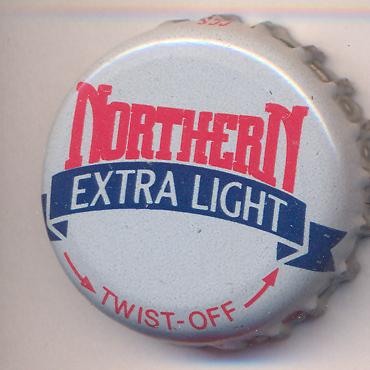 Beer cap Nr.878: Northern Extra Light produced by Northern Breweries/Sudbury