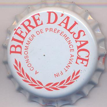 Beer cap Nr.894: Biere d'Alsace produced by Kronenbourg/Strasbourg