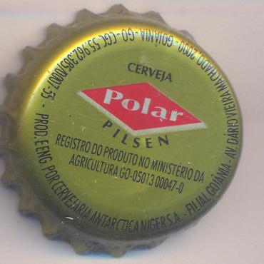 Beer cap Nr.897: Polar produced by Antarctica/Gioania