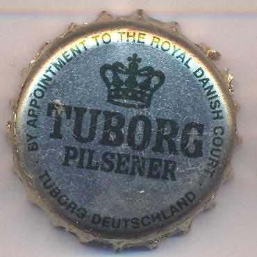 Beer cap Nr.922: Tuborg Pilsener produced by Tuborg Breweries Ltd/Hellerup