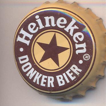 Beer cap Nr.924: Donker Bier produced by Heineken/Amsterdam