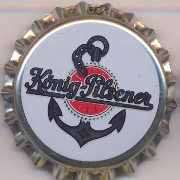 Beer cap Nr.955: König Pilsener produced by König-Brauerei GmbH & Co. KG/Duisburg