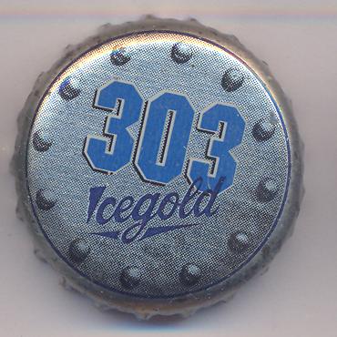 Beer cap Nr.1017: 303 Icegold produced by Carlton & United/Carlton