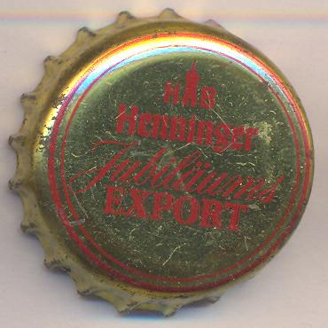 Beer cap Nr.1038: Jubiläums Export produced by Henninger/Frankfurt