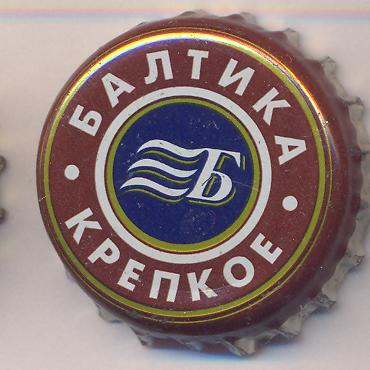 Beer cap Nr.1055: Baltika Nr.9 - Krepkoye produced by Baltika/St. Petersburg