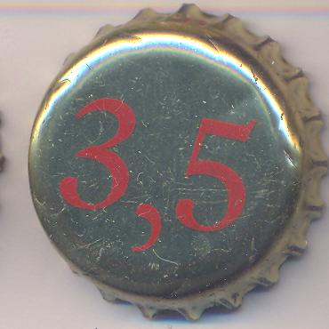 Beer cap Nr.1154: Avesta 3,5 produced by Fors Nya Bryggeri AB/Avesta