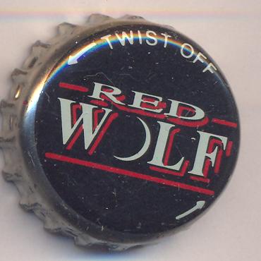 Beer cap Nr.1215: Red Wolf produced by Anheuser-Busch/St. Louis