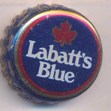 Beer cap Nr.1235: Blue produced by Labatt Brewing/Ontario