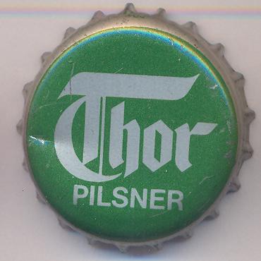 Beer cap Nr.1254: Thor Pilsner produced by Thor A/S/Randers