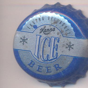 Beer cap Nr.1341: Hansa Ice Beer produced by Hansa Bryggeri/Kokstad