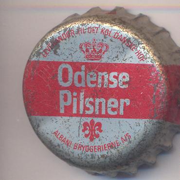 Beer cap Nr.1366: Odense Pilsner produced by Albani Bryggerirne/Odense