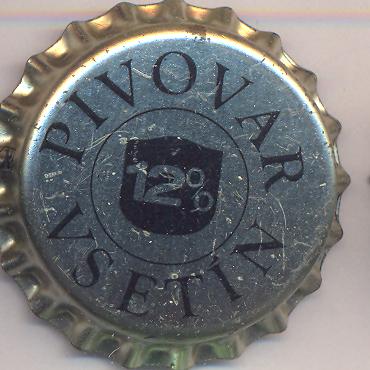 Beer cap Nr.1404: Vsetin 12% produced by Pivovar Vsetin/Vsetin