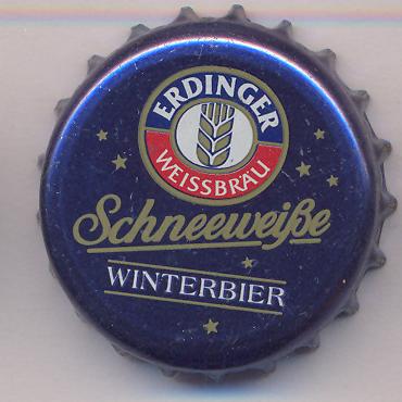 Beer cap Nr.1504: Schneeweiße produced by Erdinger Weissbräu/Erding