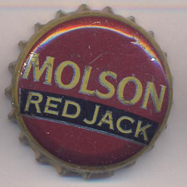 Beer cap Nr.1540: Red Jack produced by Molson Brewing/Ontario