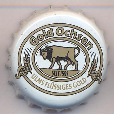 Beer cap Nr.1582: Gold Ochsen Bier produced by Gold Ochsen GmbH/Ulm