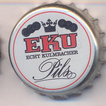 Beer cap Nr.1601: EKU Pils produced by Erste Kulmbacher Actienbrauerei AG/Kulmbach