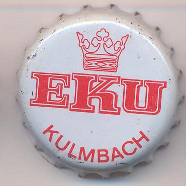 Beer cap Nr.1602: EKU produced by Erste Kulmbacher Actienbrauerei AG/Kulmbach