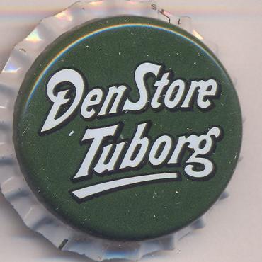 Beer cap Nr.1636: Tuborg Den Store produced by Tuborg Breweries Ltd/Hellerup