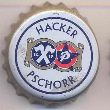 Beer cap Nr.1657: Braumeister Pils produced by Hacker-Pschorr-Bräu GmbH Verwaltung/München