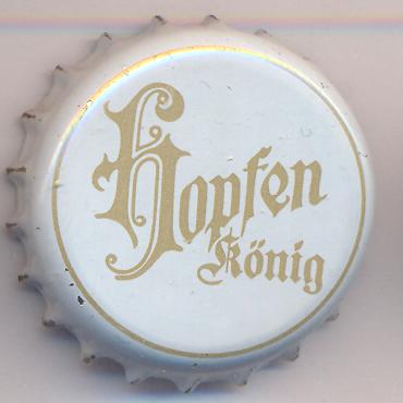 Beer cap Nr.1681: Hopfenkönig produced by Brauerei Eggenberg/Vorchdorf