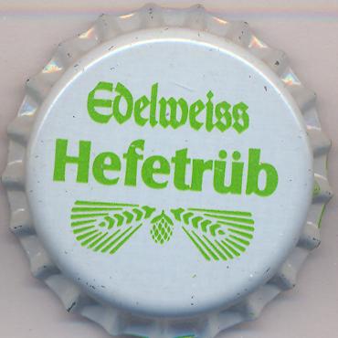 Beer cap Nr.1693: Edelweiss Hefetrüb produced by Hofbräu Kaltenhausen/Kaltenhausen