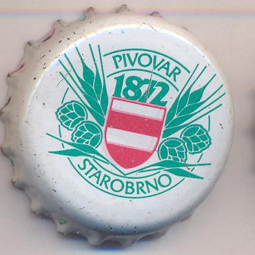 Beer cap Nr.1708: Starobrno Export Lagerbier 12 produced by Pivovar Starobrno/Brno