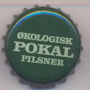 Beer cap Nr.1736: Okologisk Pokal Pilsner produced by Wiibroes Bryggeri A/S/Helsingoer