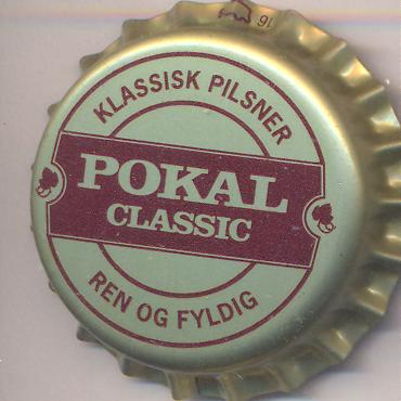 Beer cap Nr.1737: Pokal Classic produced by Wiibroes Bryggeri A/S/Helsingoer