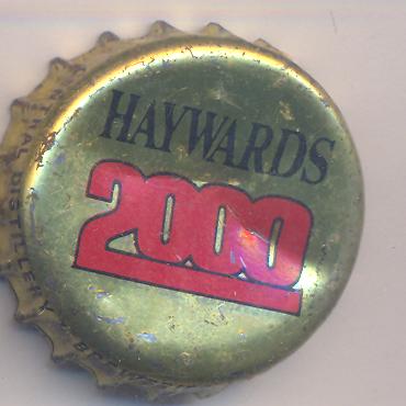 Beer cap Nr.1787: Haywards 2000 produced by Central Distillery & Breweries/Meerut