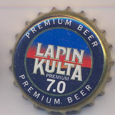 Beer cap Nr.1813: Lapin Kulta 7.0 produced by Oy Hartwall Ab Lapin Kulta/Tornio