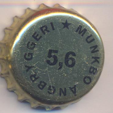 Beer cap Nr.1825: Munkbo 5,6 produced by Munkbo Angbryggeri/Smedjebacken