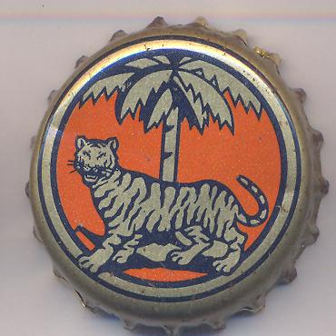 Beer cap Nr.1834: Tiger Lager Beer produced by Brewery Guiness Anchor Berhad/Petaling Java