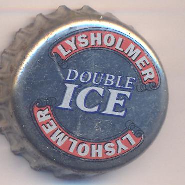 Beer cap Nr.1853: Lysholmer Double Ice produced by E.C.Dahls Bryggeri A/S/Trondheim