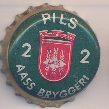 Beer cap Nr.1854: Pils 2 produced by Aass Brewery A/S P. Ltz./Drammen