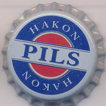 Beer cap Nr.1864: Hakon Pils produced by Hardanger Bryggeri A/S/Bergen