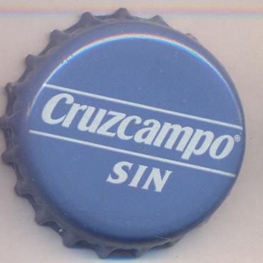 Beer cap Nr.1990: Cruzcampo Sin produced by Cruzcampo/Sevilla