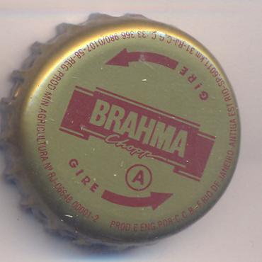 Beer cap Nr.2010: Brahma Chopp produced by Brahma/Curitiba