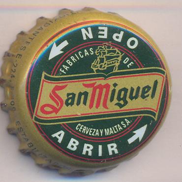 Beer cap Nr.2015: Cerveza Especial produced by San Miguel/Barcelona