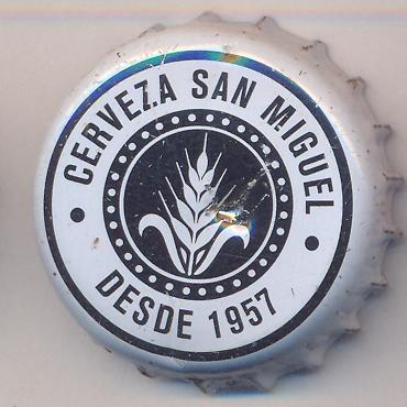 Beer cap Nr.2095: San Miguel produced by San Miguel/Barcelona