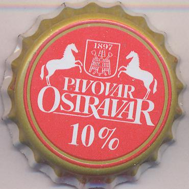 Beer cap Nr.2130: Ostravar 10% produced by Ostravar Brewery/Ostrava