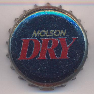 Beer cap Nr.2155: Dry produced by Molson Brewing/Ontario