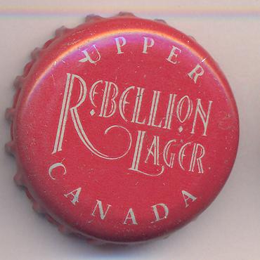 Beer cap Nr.2159: Rebellion Lager produced by The Upper Canadian Brewing Company/Toronto