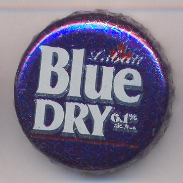 Beer cap Nr.2174: Blue Dry produced by Labatt Brewing/Quebec