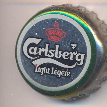 Beer cap Nr.2192: Carlsberg Light Legere produced by McAuslan/Montreal