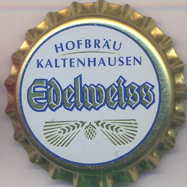 Beer cap Nr.2224: Edelweiss Gamsbock produced by Hofbräu Kaltenhausen/Kaltenhausen