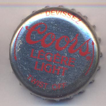 Beer cap Nr.2283: Coors Legere Light produced by Molson Brewing/Ontario