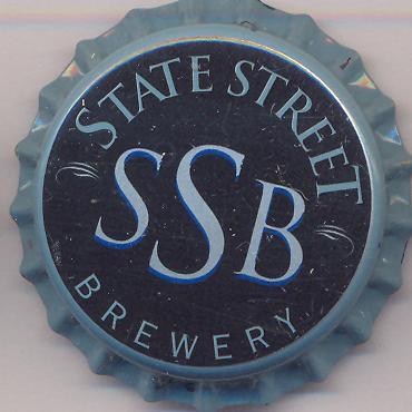 Beer cap Nr.2340: State Street Lager produced by State Street Brewery/Chicago