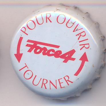 Beer cap Nr.2417: Force 4 produced by Kronenbourg/Strasbourg