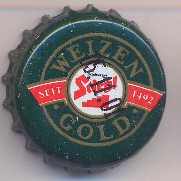 Beer cap Nr.2427: Weizengold produced by Stieglbrauerei zu Salzburg GmbH/Salzburg