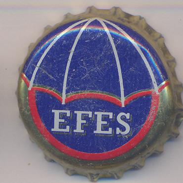 Beer cap Nr.2605: Efes produced by Ege Biracilik ve Malt Sanayi/Izmir